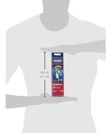 Oral B Floss Action Replacement Brush Heads 3 Count - White - Buy Online on SooperMarket.com