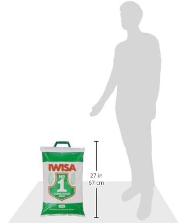 Iwisa Maizemeal 10kg - Savor South African Traditions | Non-GMO Maize | Versatile for Pap Porridge and Baking | Versatile Ingredient | Perfect for Pap Lovers - Buy Online on SooperMarket.com