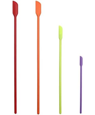 Buy 2-in-1 Silicone Mini-Pointed Scraper & Jam Spatula Set | Perfect for Lengthening Cosmetic Bottles | International Shipping Available - Buy Online on SooperMarket.com