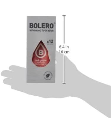 Bolero Drinks Red Grape - 12 Pack (9g Each) | Low-Calorie Flavoring for Global Shipping - Buy Online on SooperMarket.com