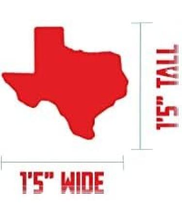 Texas Tanning Bed Stickers - Full Roll of 1000 | Premium Quality Stickers for Tanning Salons - Buy Online on SooperMarket.com