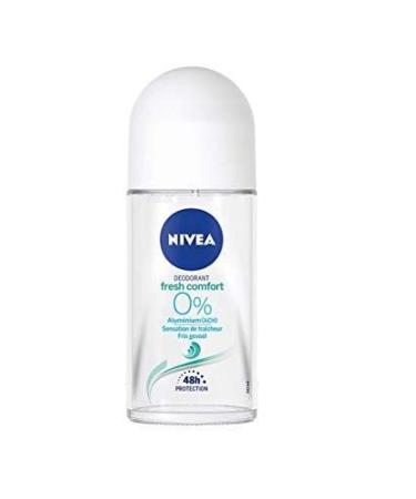 Nivea Deo Roll On - Fresh Comfort - 50 Mililiter 1.69 Fl Oz (Pack of 1) Fresh - Buy Online on SooperMarket.com