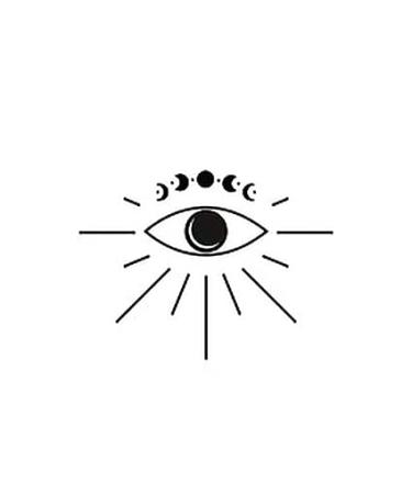 Dopetattoo 6 Sheets Temporary Tattoos Third Eye Fake tattoos Neck Arm Chest for Women Men Adults 3.7 X 3.7 Inch Eyes Tattoo