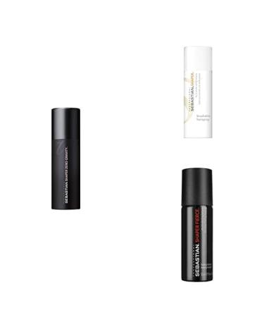 Sebastian Professional Mini Hairspray Bundle | Shaper Zero Gravity Light Control + Shaper Flexible Hold + Shaper Fierce Ultra-Firm | Travel Trial Size Hairspray Bundle