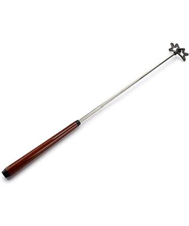 TGA Sports Brown Retractable Billiards Pool Bridge Stick with Removable Plastic Head - Buy Online on SooperMarket.com