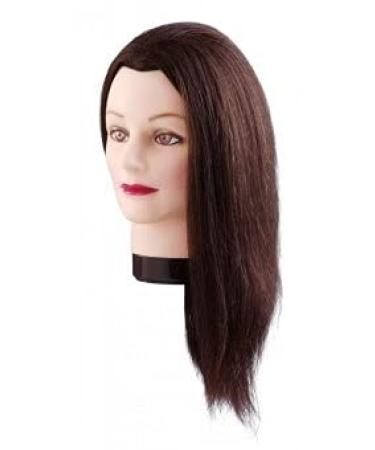 Comair 7000832 "Emma Human Hair Ubung Head Brown