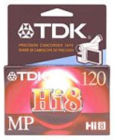 TDK MP120 Hi-8 Video Cassette (Discontinued by Manufacturer)