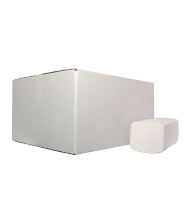 BOVE paper towels ZZ fold/V falz approx. 25 x 23 cm 2-layer high white 100% cellulose shaped-suction-strong folding towels (8204000) 3200 paper towels