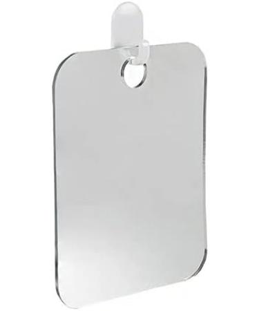 Pete & Pedro FOGLESS Shower Mirror - Anti-Fog Shaving & Shower Accessory | Removeable Adhesive Hook | As Seen on Shark Tank - Buy Online on SooperMarket.com