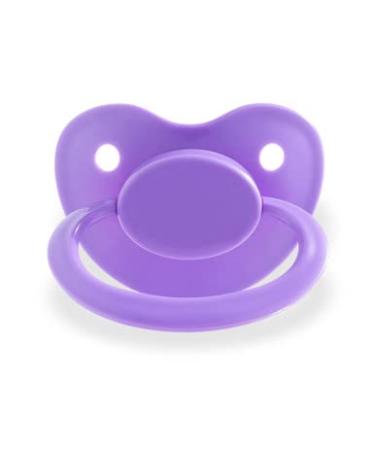 Pacifier Addict - Fixx - JUMBO Functional Adult XXL Silicone Pacifier - Size 10 (Purple)