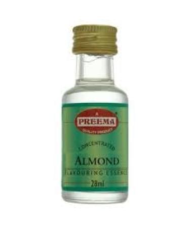 Preema | Almond Flavouring Essence 12X28ml X 12 Trays (144 Bottles) | Prefect For Baking | Halal | Premium Quality