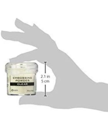 Ranger Embossing Powder .50oz Jar - Clear | High-Quality Crafting Supplies - Buy Online on SooperMarket.com