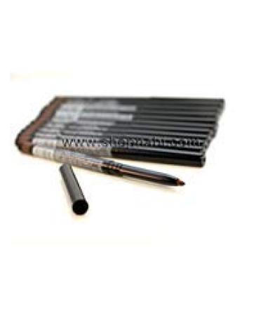 12pcs Nabi Retractable Waterproof Brown Eyeliner (Wholesale Lot)
