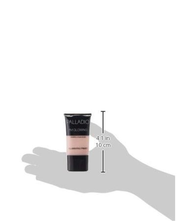 Palladio I'm Glowing Illuminating Primer - Pearly Pink Makeup Primer with Aloe Vera, Grape Seed Oil, and Green Tea. Brightens Complexion, Combats Wrinkles, Fine Lines & Pores - Buy Online on SooperMarket.com