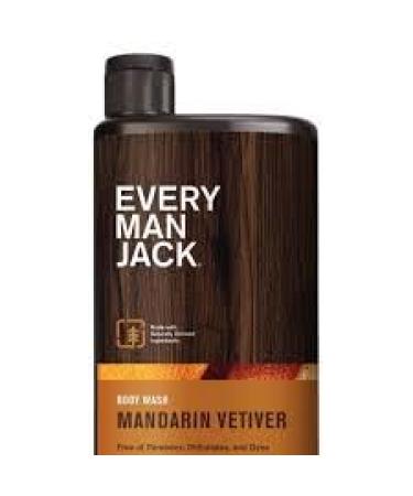 Every Man Jack Mandarin Vetiver Body Wash - 16.9 fl oz | Natural Ingredients Refreshing Clean | International Shipping Available - Buy Online on SooperMarket.com