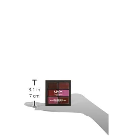 NYX Pro Lip Cream Palette - The Plums 0.32 oz (Pack of 1) - Buy Online on SooperMarket.com