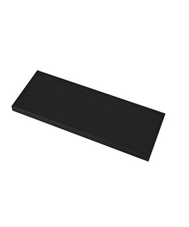 Large 8 x 3 x 1/2 Black Testing Stone for Gold Platinum Silver Test Karat Value Purity Jewelry Scrap Precious Metal