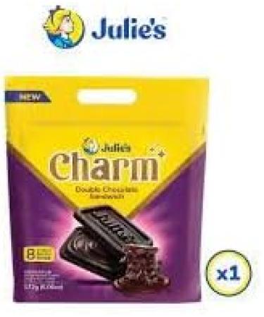 Julie's Charm Double Chocolate Sandwich 172g x 1 pack (MY) - Buy Online on SooperMarket.com