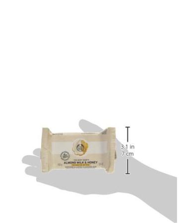 Buy The Body Shop Almond Milk & Honey Soap Bar Gentle Cleansing for Sensitive Dry Skin 3.5 oz International Shipping Available - Buy Online on SooperMarket.com