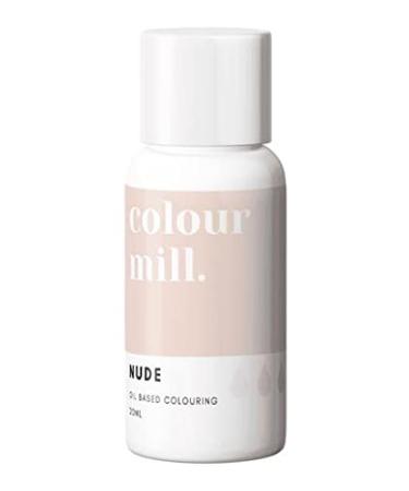 Colour Mill Oil Based Food Colouring 20ml Colours all Icings Chocolate Dough and more (Nude)