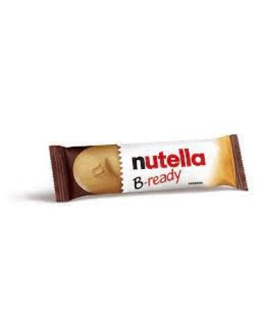 Nutella B Ready Wafer Filled with Hazelnut Spread and Coco Chocolate Bars 22g Hazelnut Biscuit Snack Bars Bulk Chocolate Gift (Box of 72 Bars) Chocolate Box of 72 Bars