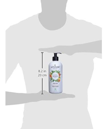 ATTITUDE Liquid Hand Soap 16 Fl Oz - Vegan & Cruelty-free, Plant-Based Formula with Orange Leaves - Personal Care Product - Buy Online on SooperMarket.com
