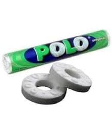 Polo Mints Original Sweets 16 Tubes x 34 g and Silver Window Lid Refillable Tin - Buy Online on SooperMarket.com