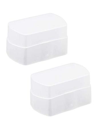Flash Diffuser JJC Camera Flash Bounce Light Diffuser for Canon 430EX 430EX II Sony HVL-F43M Flash Speedlight-2 Packs