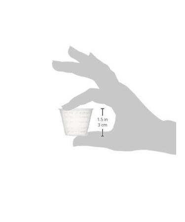 Dynarex 4252-1 Medicine Cup (Polyethylene) - 100 Count - Clear - Buy Online on SooperMarket.com
