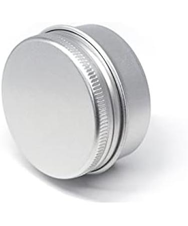 Buy 12-Piece Silver Aluminum Screw Cap Candle Boxes - 30ml Round Containers with Stickers | CREMEDOSE COSMETICS - Buy Online on SooperMarket.com