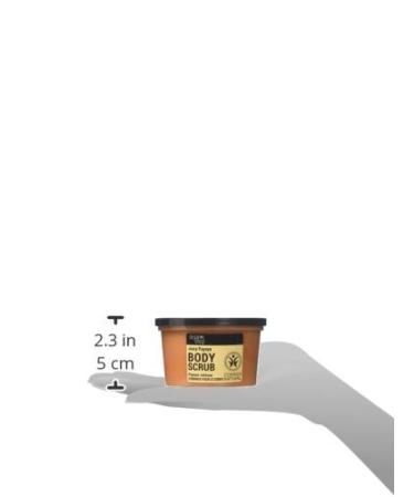 Organic Shop Body Scrub - Natural Juicy Papaya & Sugar 250ml | Nourishing Exfoliating Skincare - International Shipping Available - Buy Online on SooperMarket.com