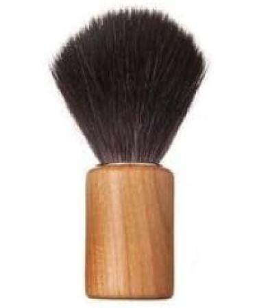 Premium Shaving Brush - Cylindrical Cherry Wood & Natural Vegan Synthetic Hair for an Eco-Friendly Grooming Experience - Buy Online on SooperMarket.com
