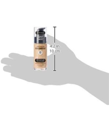 Revlon Colorstay Liquid Foundation Chestnut - 30 ml (Pack of 1) | Matte Finish, Longwear Makeup for Combination/Oily Skin - Buy Online on SooperMarket.com