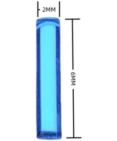 Sharamado 8Pcs Glass Luminous Vial 2 * 6mm - Glow in The Dark Tubes - Rare Earth Materials - EDC Players - DIY Accessories & Decor - Buy Online on SooperMarket.com