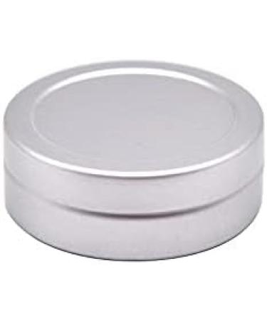 Zeoabsy 12-Pack 20ml Silver Empty Aluminum Doses - Ideal for DIY Ointments Candles Cosmetics & Shaving Soap - Buy Online on SooperMarket.com