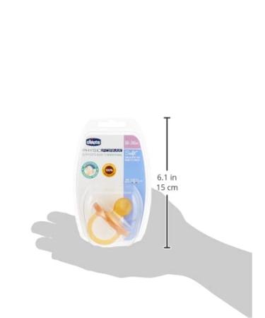 Chicco Physio Soft Teat for 16-36m - Rubber Neutral Orange 1 Piece | Buy Internationally - Buy Online on SooperMarket.com