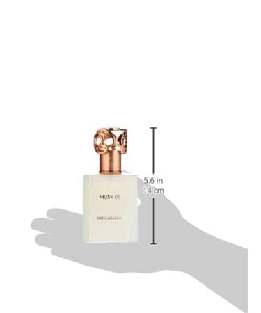 Musk 01 - Arabian Perfumes for Women and Men - Long Lasting Perfume - Spicy Floral Musk Perfume - Seductive Signature Aroma - 1.7 oz - Buy Online on SooperMarket.com