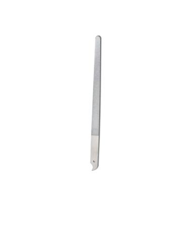 kawehiop Nail Files Diamond Nails File Stainless Steel Double Sided Multifunction Manicure Tools with Curved Tip for Salon and Home
