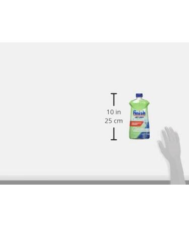 Finish Jet Dry Rinse Agent - Liquid Green 0% - 32 oz - Shine and Protect Your Dishes - Buy Online on SooperMarket.com