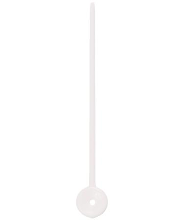 Comair 3150031 Plastic plug 100 pcs bag 7.5cm white White 7.5 cm