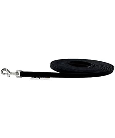 Buy Drag Line Biothane Dog Leash for Small Dogs - 9mm 3m 5m 10m 15m | Durable No Hand Loop Black - Shop Internationally! - Buy Online on SooperMarket.com