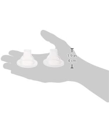 MAM Flexible Spray Tip Silicone Transparent - 4+ Months - Set of 2 - 2 Count - Buy Online on SooperMarket.com