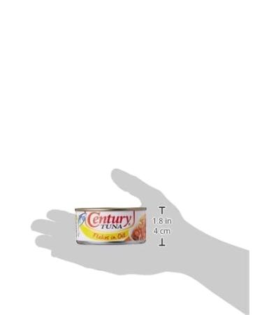 Buy Century Tuna Flakes in Oil 180g - Authentic Filipino Food | International Shipping Available - Buy Online on SooperMarket.com