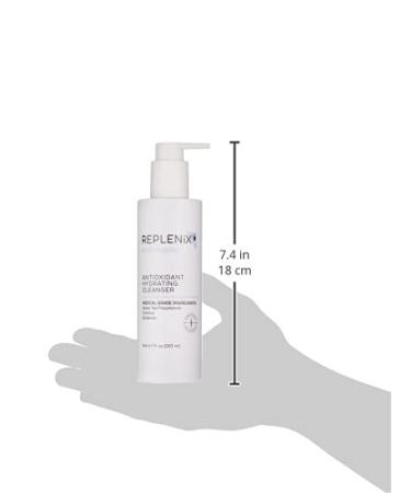 Replenix Antioxidant Hydrating Cleanser 6.7 oz - Medical Grade Anti-Aging Daily Facial Cleanser with Green Tea for Brightening - Buy Online on SooperMarket.com