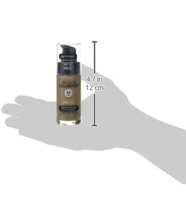 Revlon Colorstay Liquid Foundation Makeup for Combination/Oily Skin SPF 15 - Dune (295) 30 ml - Matte Finish - Longwear Formula - Pack of 1 - Buy Online on SooperMarket.com