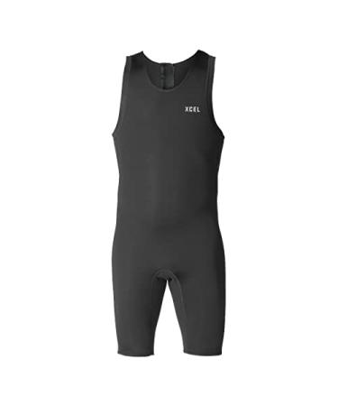 Xcel Mens Axis Short John 2mm - Black | Medium