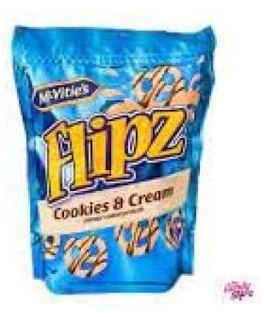 Flipz Coated Pretzels Milk Chocolate Cookies & Cream Salted Caramel Gift Selection 3 x 90g Bags. Picnic Party Thank You Present Thinking of you Treat Flippin' Awesome - Buy Online on SooperMarket.com