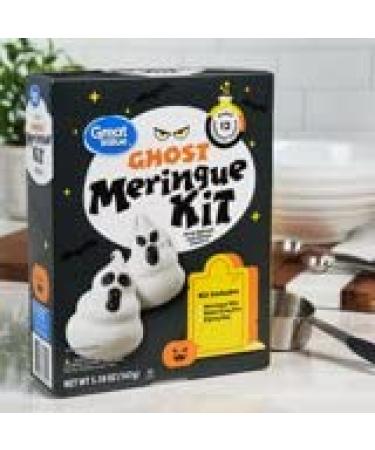 Ghost Meringue Halloween Kit - 13.68 oz, Spooky & Delicious Treat! - Buy Online on SooperMarket.com