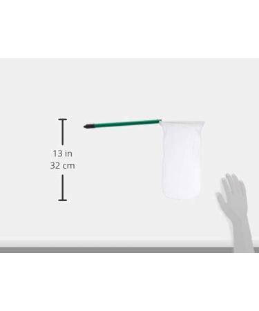 Nobby Bird fishing net tulle No. 2 handle 30 cm tulle head 18 cm x 36 cm green black white - Buy Online on SooperMarket.com