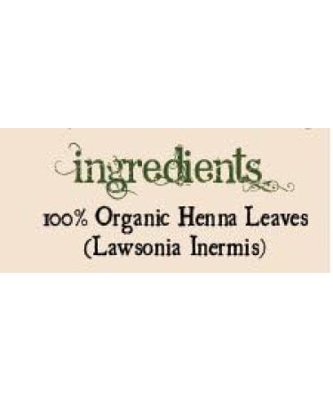 Jiva USDA Organic 100% Pure Henna Powder 100 Gram - Ecocert Certified - Buy Online on SooperMarket.com